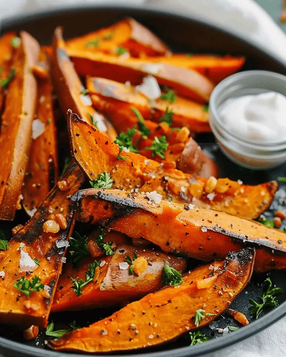 easy sweet potato wedges: the best crispy side dish recipe