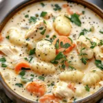 easy soup recipes : Chicken Gnocchi Soup