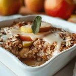 breakfast ideas : Oatmeal Apple Breakfast Bake