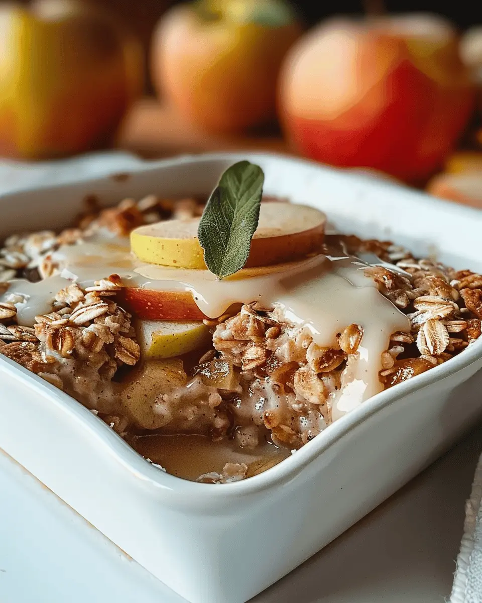 Oatmeal Apple Breakfast Bake: Easy and Wholesome Morning Delight