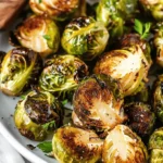 Easy SIDE DISHES : Roasted Brussels Sprouts