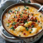 easy soup recipes : Crock Pot Crack Potato Soup