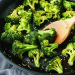 Easy SIDE DISHES : How to Make Easy Pan-Fried Broccoli
