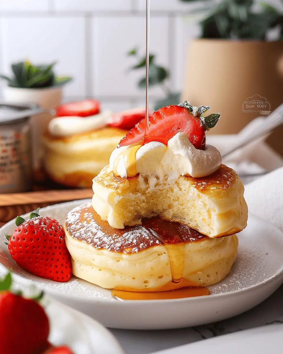 Breakfast ideas: Fluffy Japanese Soufflé Pancakes for a Delightful Morning