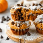 Pumpkin Chocolate Chip Muffins