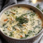 easy soup recipes : Avgolemono Soup