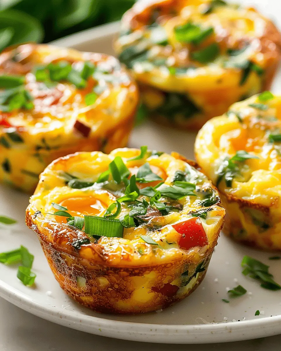 Egg Muffins: Easy Turkey Bacon & Veggie Breakfast Delight