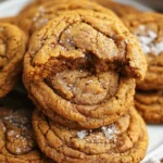 Easy Pumpkin Cookie recipes dessert : Brown Butter & Maple Chewy Pumpkin Cookies