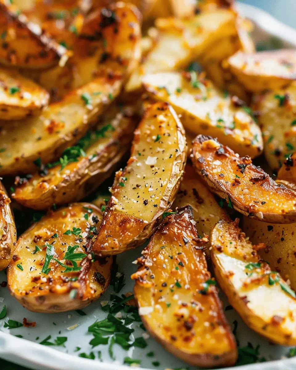 Easy Side Dishes: Crispy Parmesan Potato Wedges to Delight Any Meal