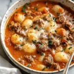 easy soup recipes : Creamy Italian Sausage Gnocchi Soup