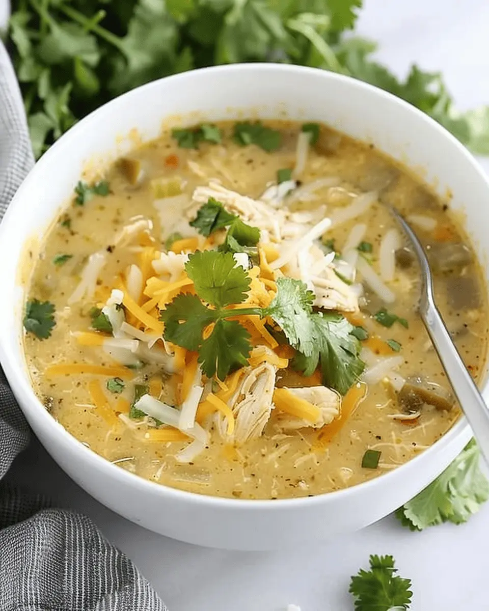 Easy Soup Recipes: Indulge in Green Chile Chicken Enchilada Soup