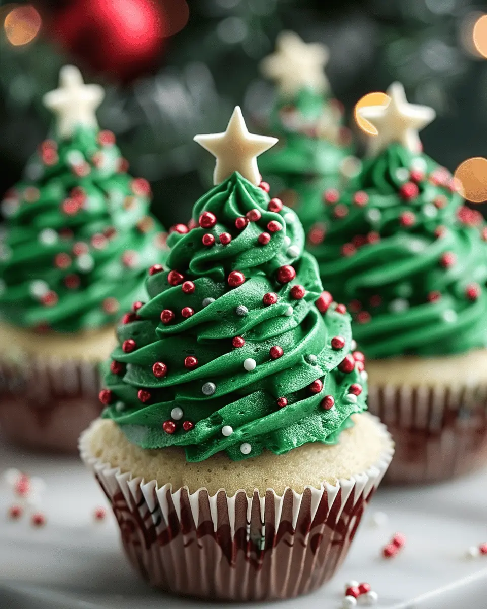 Christmas Tree Cupcakes: Easy Festive Treats for the Holidays