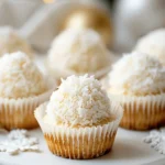 Coconut Snowball Cupcakes