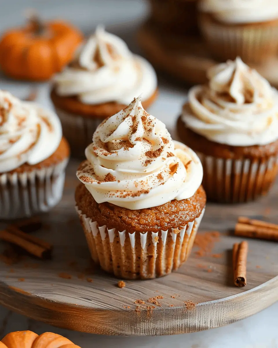 Easy Pumpkin Cupcakes: Irresistibly Delicious Cream Cheese Frosting
