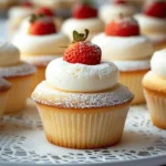 Japanese Cotton Cheesecake Cupcakes