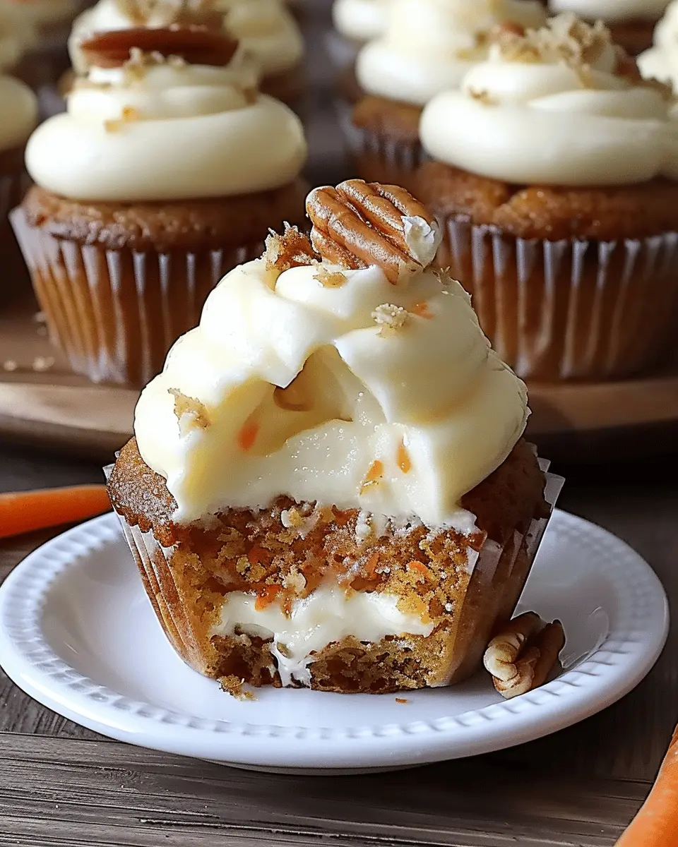 Irresistible Carrot Cheesecake Cupcakes: A Delightful Twist to Try Now