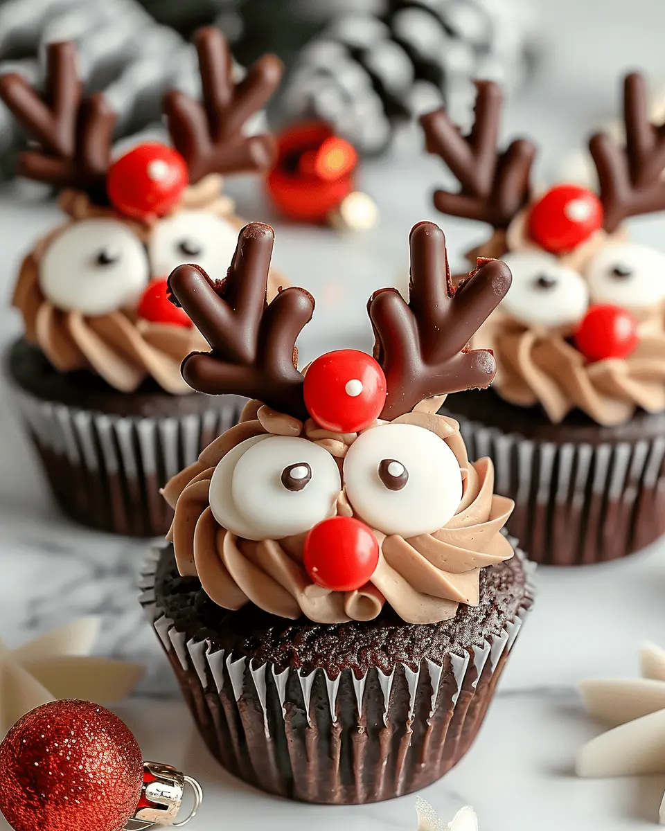 Easy Reindeer Cupcakes: The Best Homemade Holiday Treats