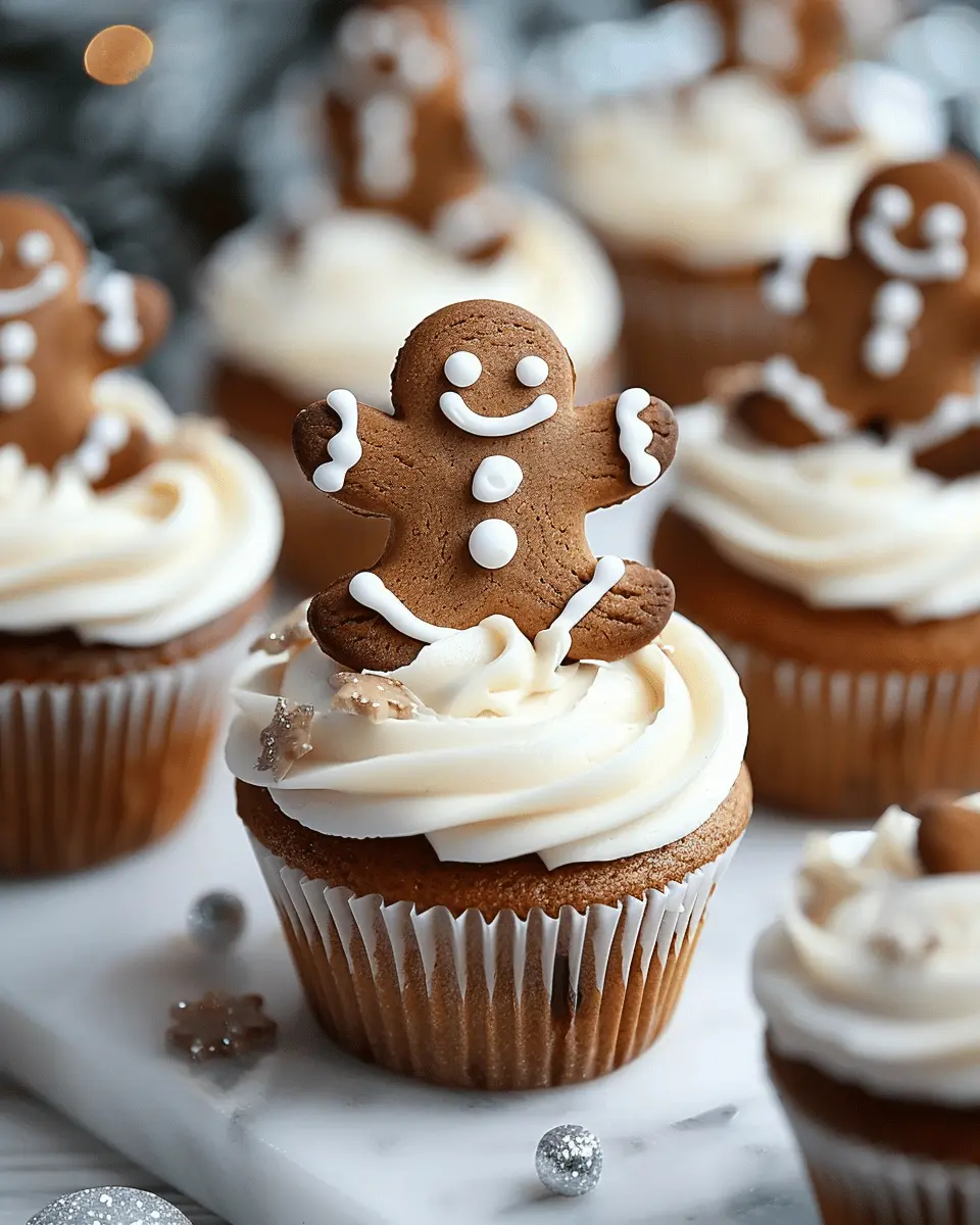 Gingerbread Man Cupcakes: The Best Festive Treat You’ll Love