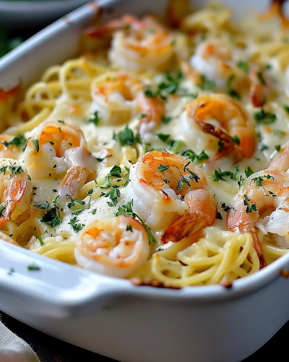 Shrimp Scampi Pasta Bake: Easy Comfort Food Delight at Home