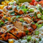 Irresistible Street Corn Chicken Rice Bowl Recipe