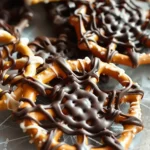 Halloween Chocolate Pretzel Spider Webs: A Sweet and Spooky Treat