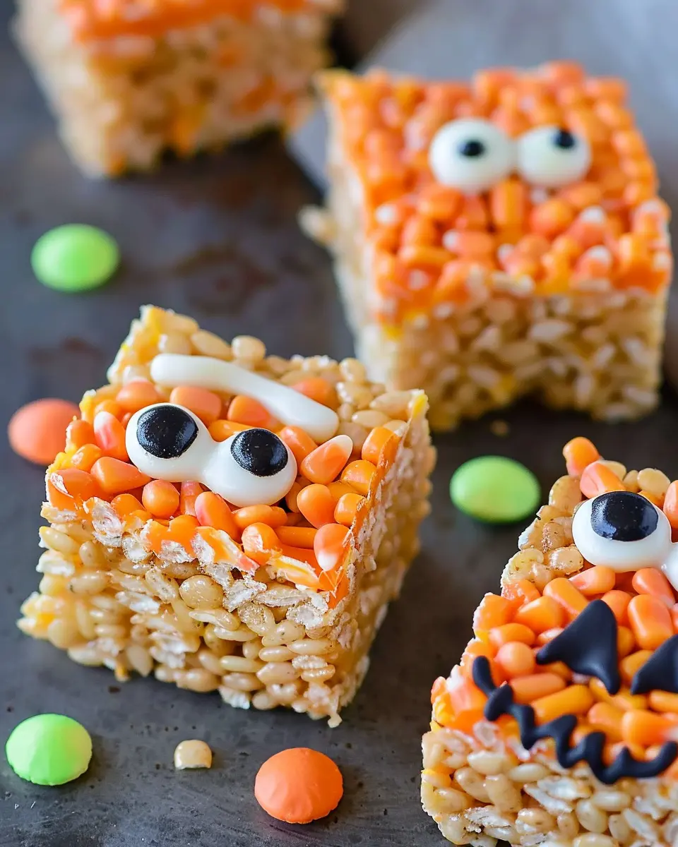 Halloween Rice Krispie Treats: Easy, Fun, and Spooktacular Treats