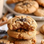 Peanut Butter Spider Cookies