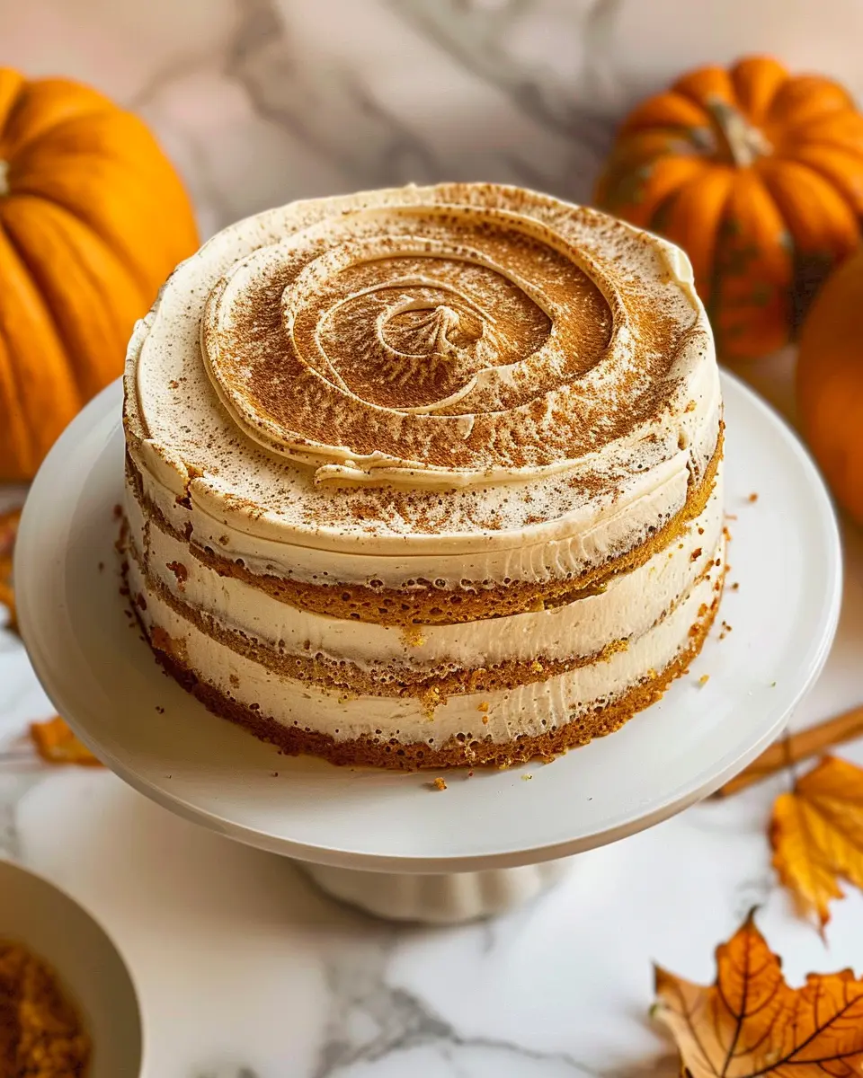 Pumpkin Layer Cake: Indulgent Brown Sugar Cinnamon Cream Cheese Frosting