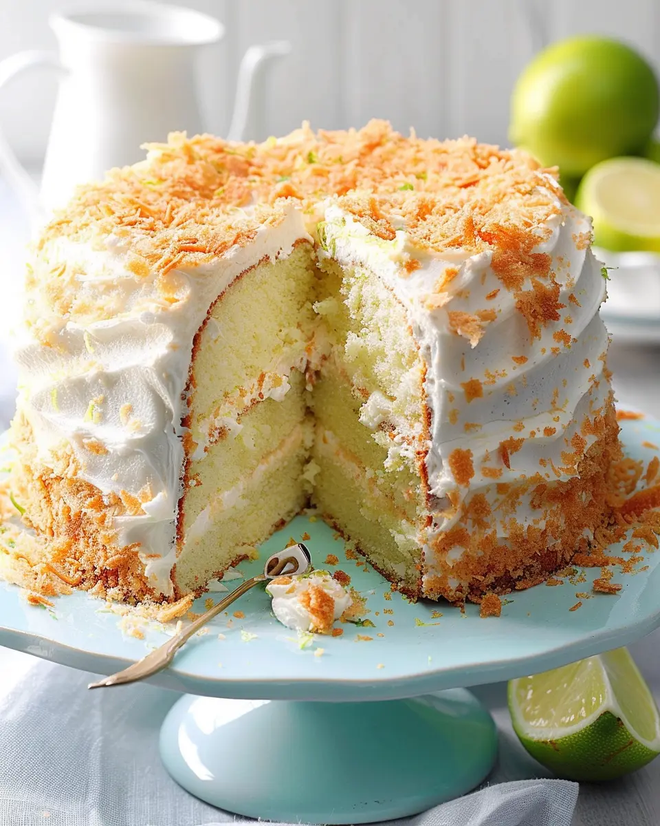 Lime Angel Food Cake: The Best Zesty Treat for Your Next Gathering