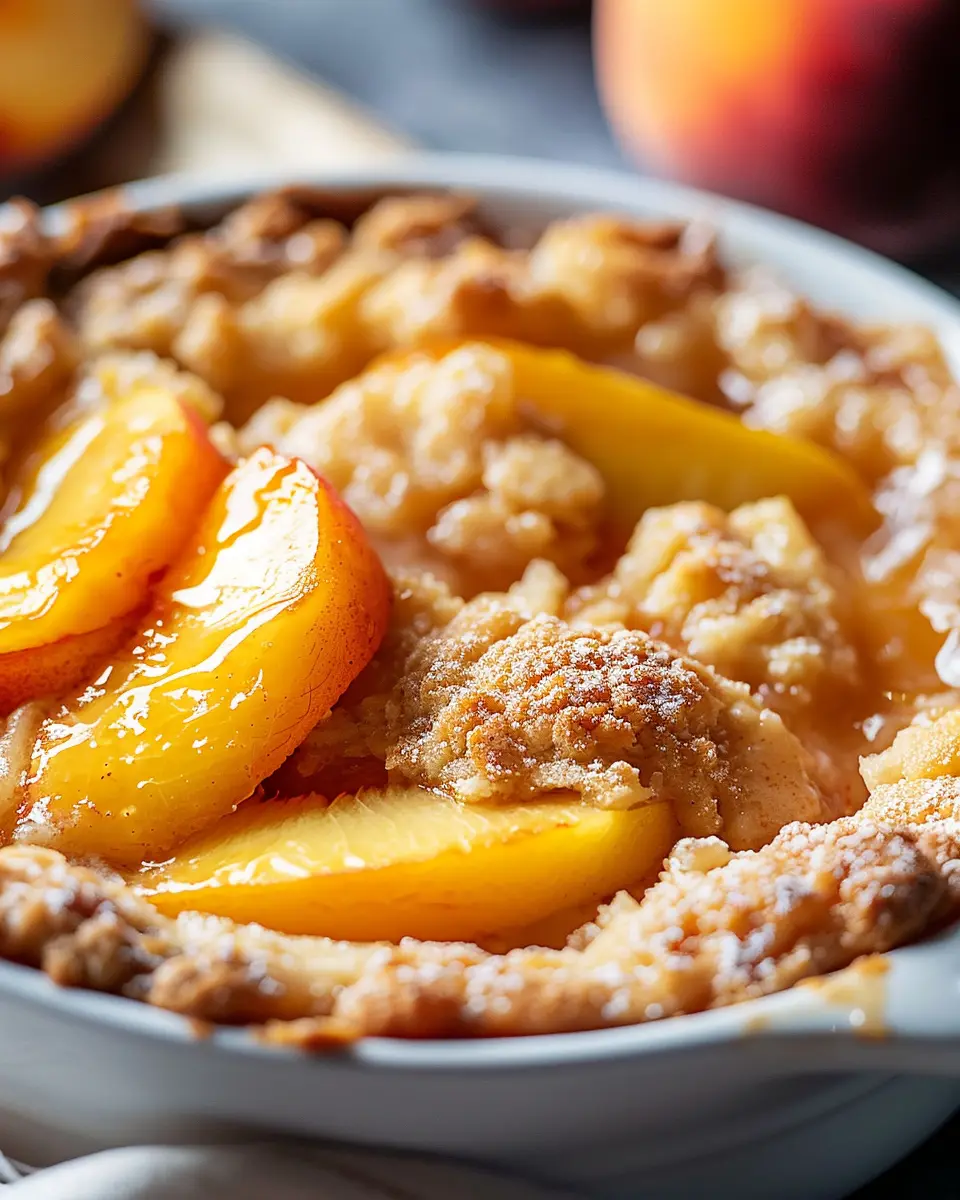 Crockpot Peach Cobbler: Easy, Indulgent Dessert for Home Cooks