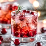 Cranberry Bourbon Smash