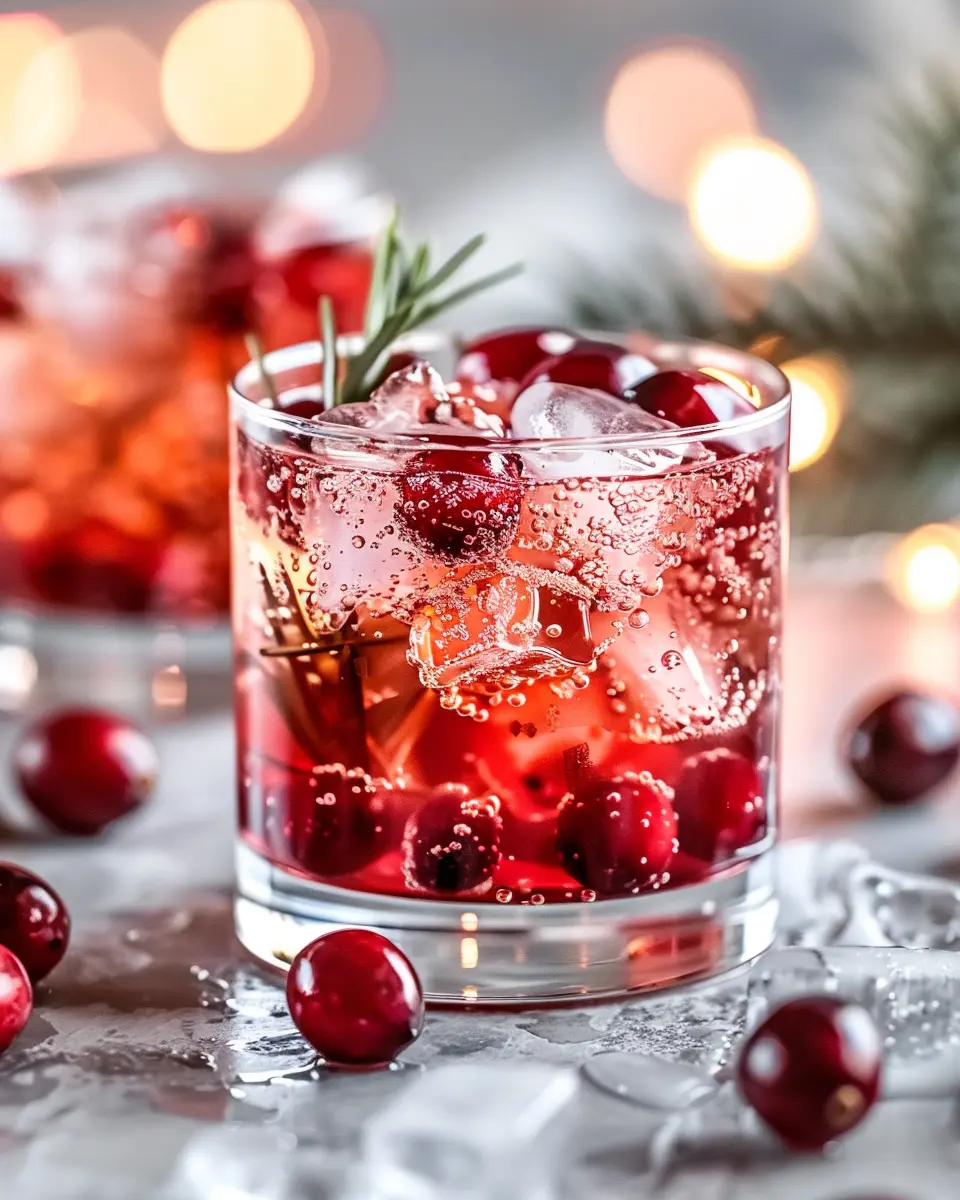 Cranberry Bourbon Smash: A Juicy Twist on Holiday Cocktails