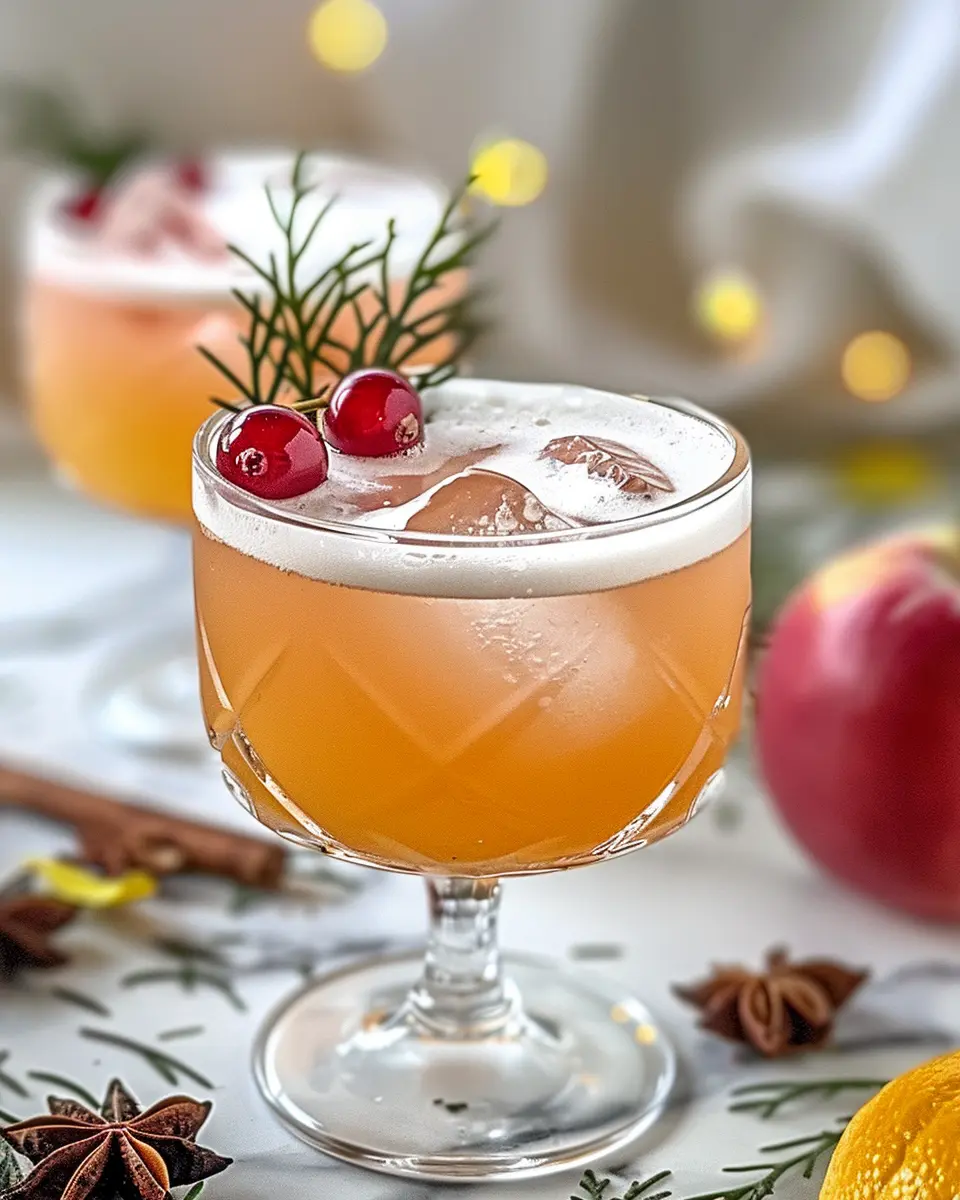 Autumn Gin Fizz: The Best Fall Cocktail to Savor at Home