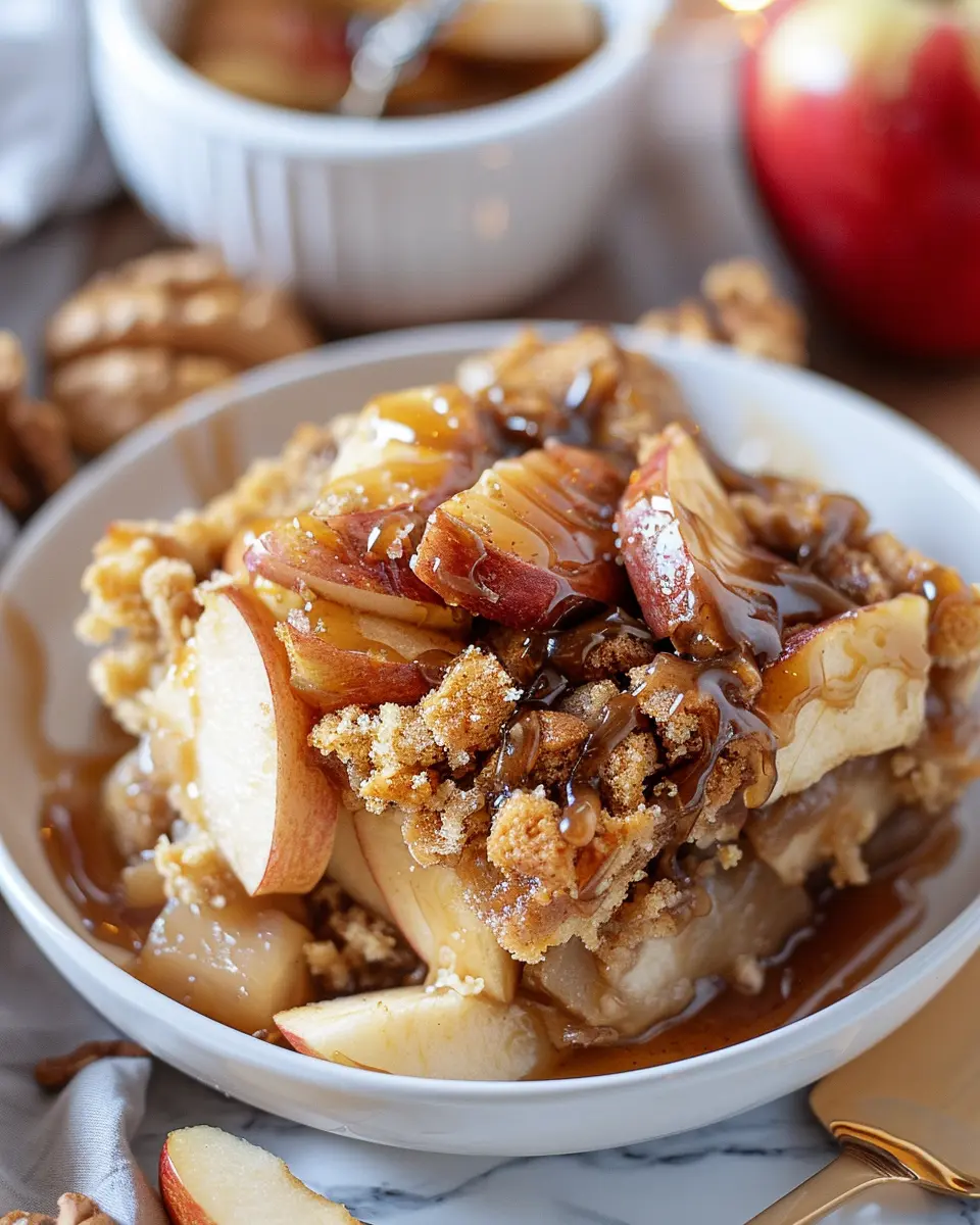 Crockpot Caramel Apple Dump Cake: The Easiest Sweet Indulgence