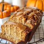 Pumpkin Bread with Maple Glaze