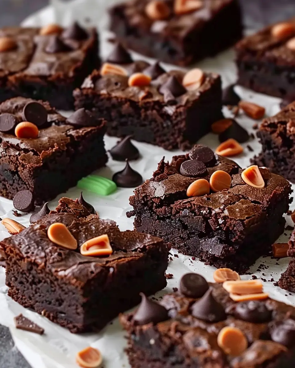 Graveyard Brownies: Indulgent Chocolate Treats for Halloween Fun