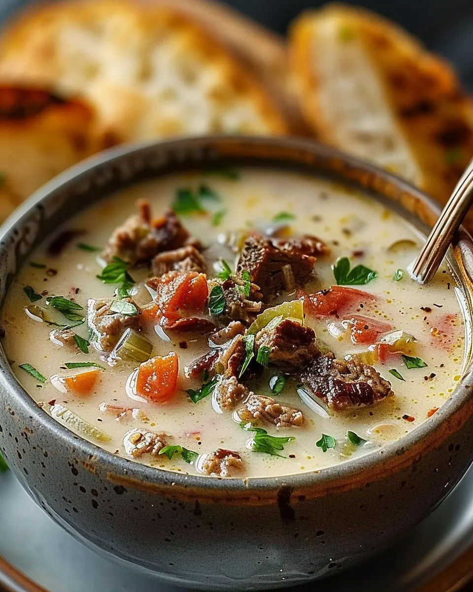 Philly Cheesesteak Soup: The Best Cozy Comfort Food Recipe
