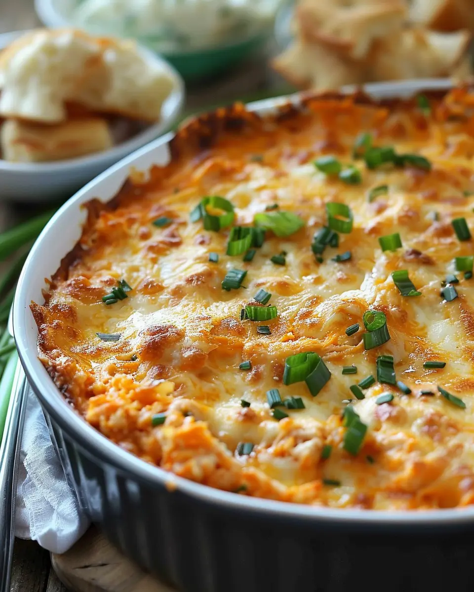 Buffalo chicken dip: The Best Indulgent Game Day Recipe