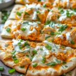 Buffalo Chicken Flatbread
