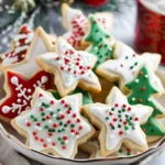 Christmas Cookie Recipes Holiday : Soft Cut Out Sugar Cookies