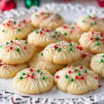 Christmas Cookie Recipes Holiday : Whipped Shortbread Cookies