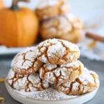 Pumpkin Crinkle Cookies