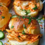 Spicy Buffalo Chicken Sliders