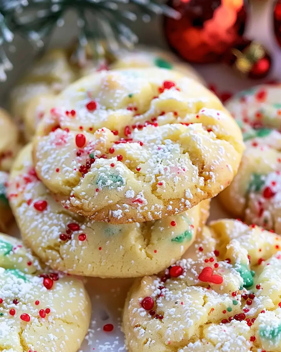 Christmas Ooey Gooey Butter Cookies: The Best Holiday Treats