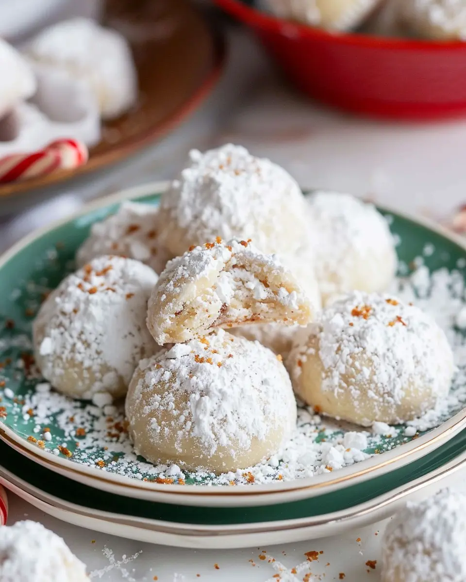 Christmas Cookie Recipes Holiday: Indulgent Snowball Cookies to Enjoy