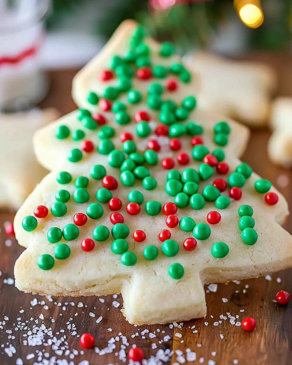 Christmas Cookie Recipes Holiday: Best Thick & Soft Sugar Cookie Recipe That Holds Its Shape