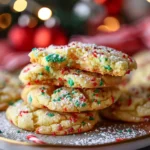 Christmas Cookie Recipes Holiday : Quick Gooey Butter Cookies with Yellow Cake