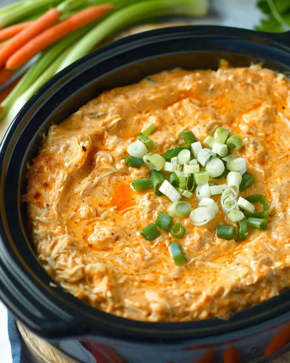 Crockpot Buffalo Chicken Dip: Easy Recipe for Ultimate Comfort Food