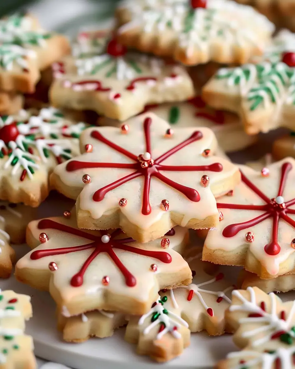 christmas cookie recipes holiday: Indulgent Christmas Shortbread Cookies