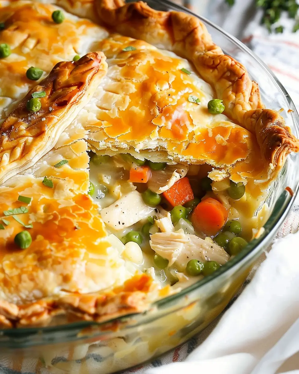 Chicken Pot Pie Recipe with Cream of Chicken Soup: Easy &amp; Indulgent